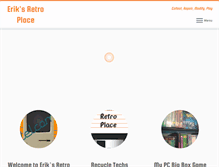 Tablet Screenshot of eriksplace.com